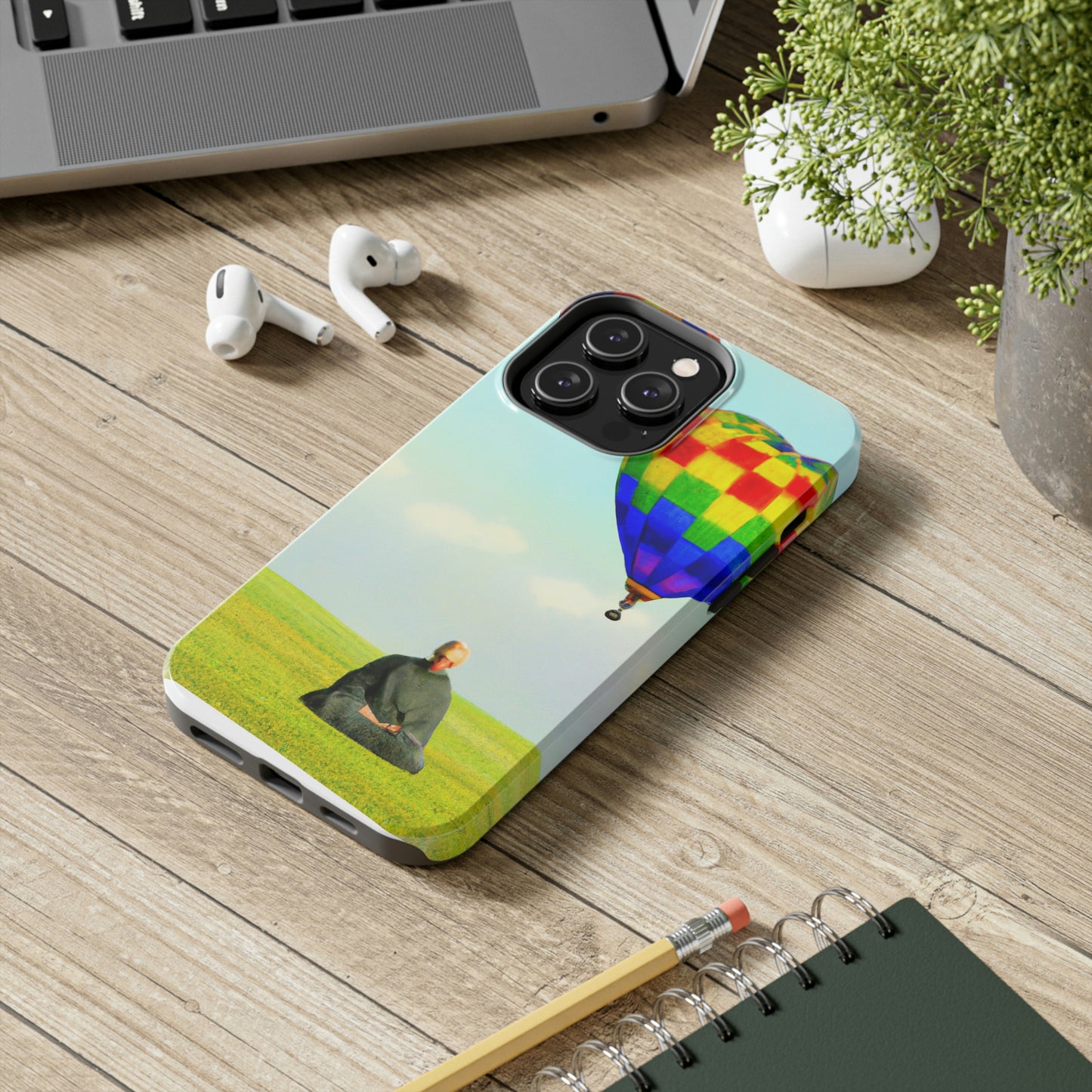 "Finding Stillness in the Sky" - The Alien Tough Phone Cases