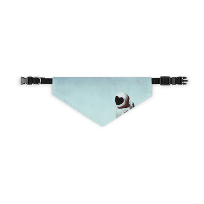 "Alleine in einer unbekannten Galaxie" - Das Alien Pet Bandana Halsband