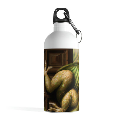 Guardian of the Hidden Door: The Slumbering Dragon - The Alien Stainless Steel Water Bottle