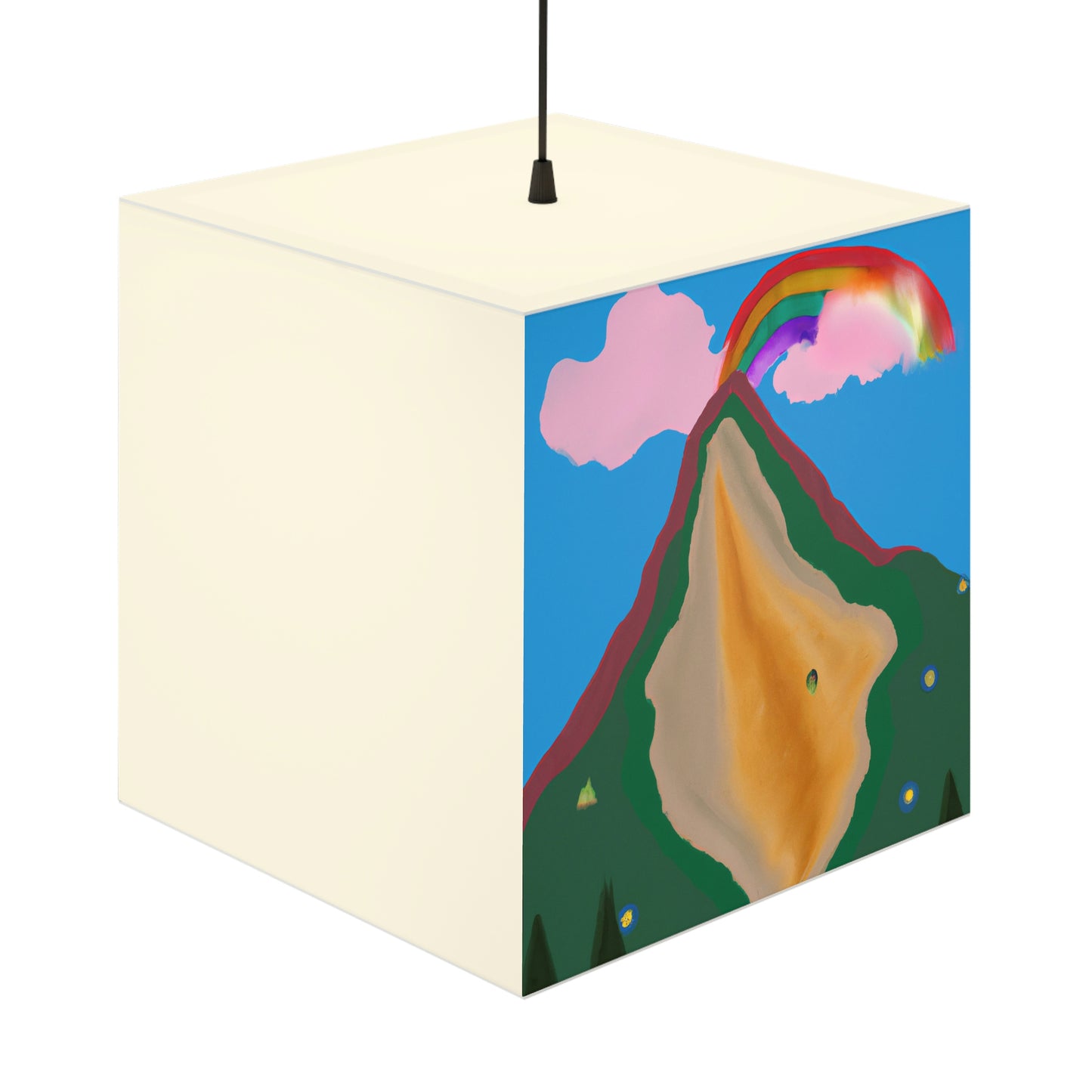 "A Ray of Hope" - The Alien Light Cube Lamp