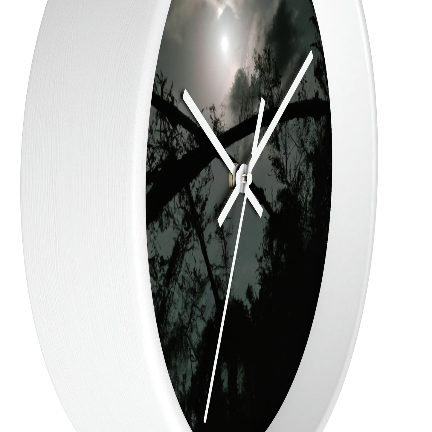 "A Moonlit Mystical World" - The Alien Wall Clock