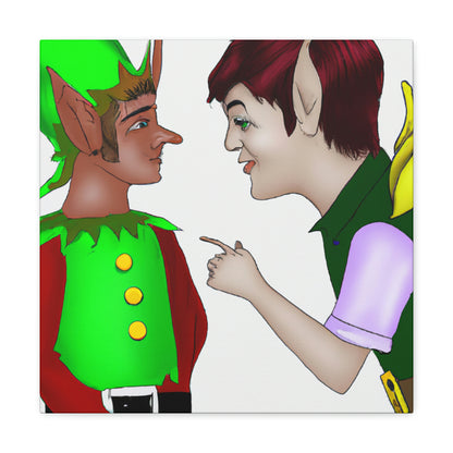 "The Elf and the Rogue's Bonding" - The Alien Canva