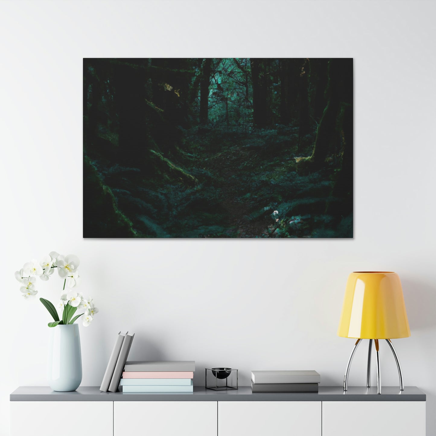 "The Mysteries of the Enchanted Forest" - The Alien Canva