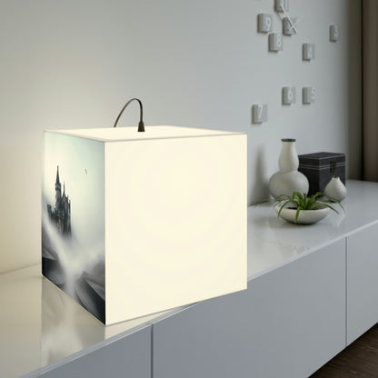 "Gespenstische Zitadelle des Nebels" - Die Alien Light Cube Lampe