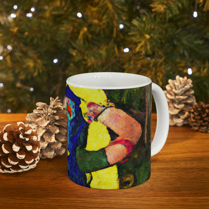 "Heroic Arise: The Rise of a Brave Young Girl" - The Alien Ceramic Mug 11 oz