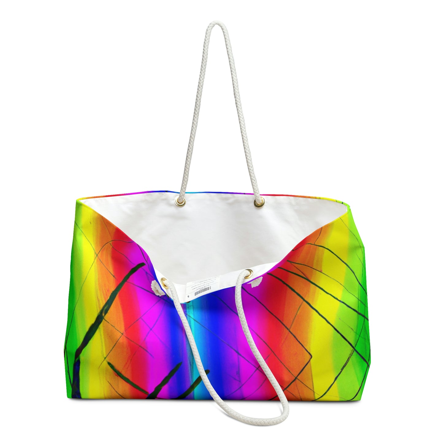 "A Spinnerette's Prismatic Web" - The Alien Weekender Bag