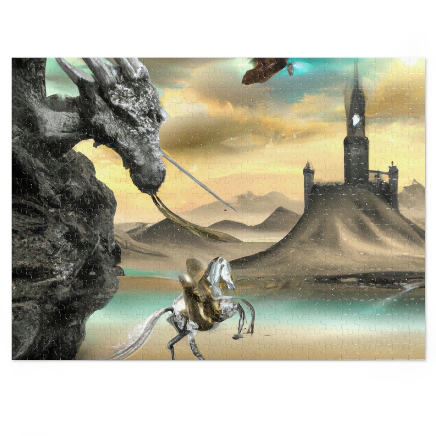 Der Ritter und der Drachenthron - Das Alien-Puzzle