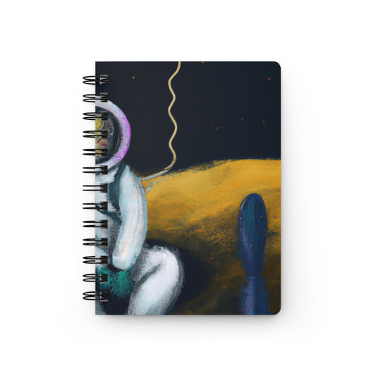 "Alone in the Dark: A Solitary Astronaut's Survival" - The Alien Spiral Bound Journal