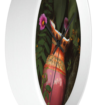 "A Garden in Ruins" - The Alien Wall Clock