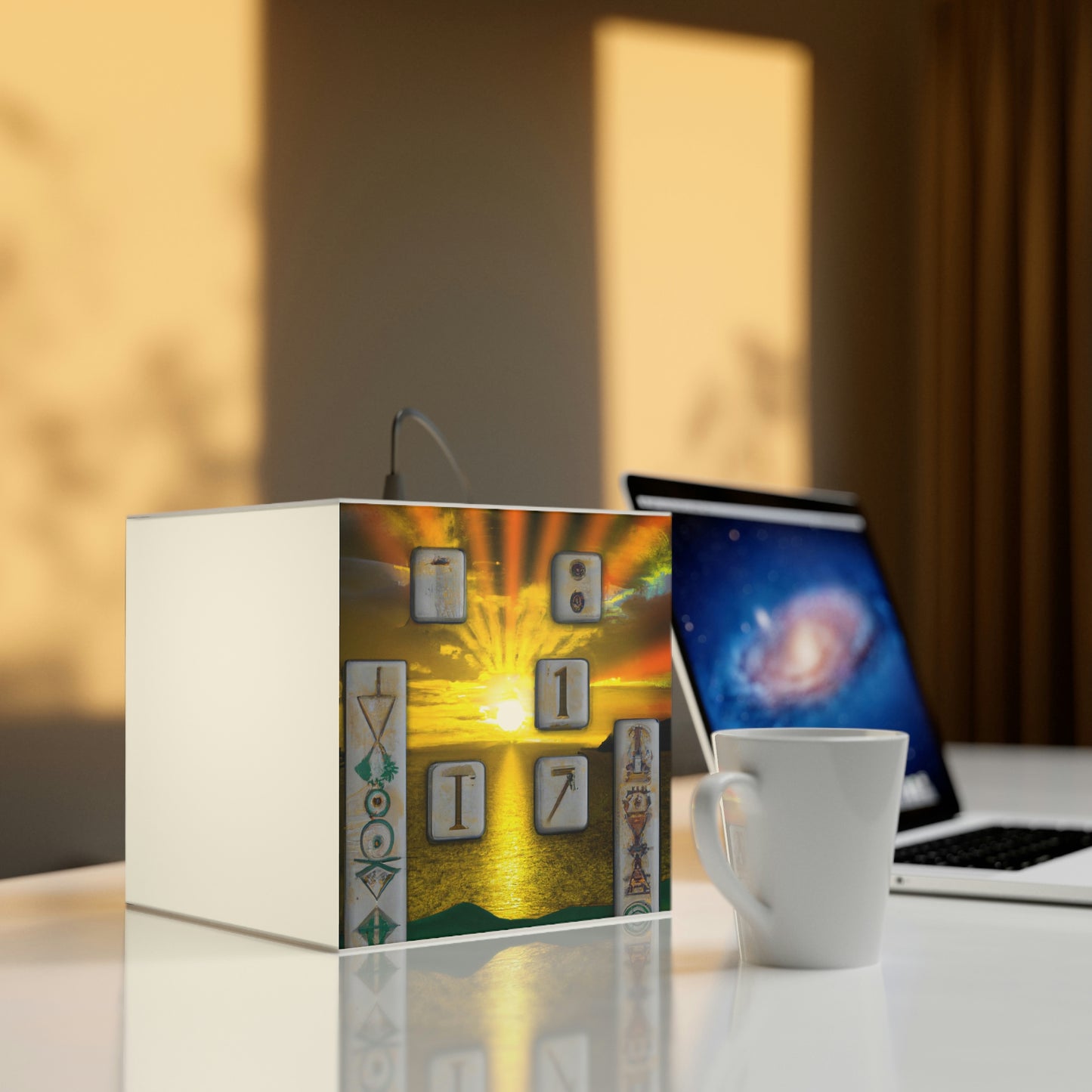 "Illuminated Runescape" - Die Alien Light Cube Lampe