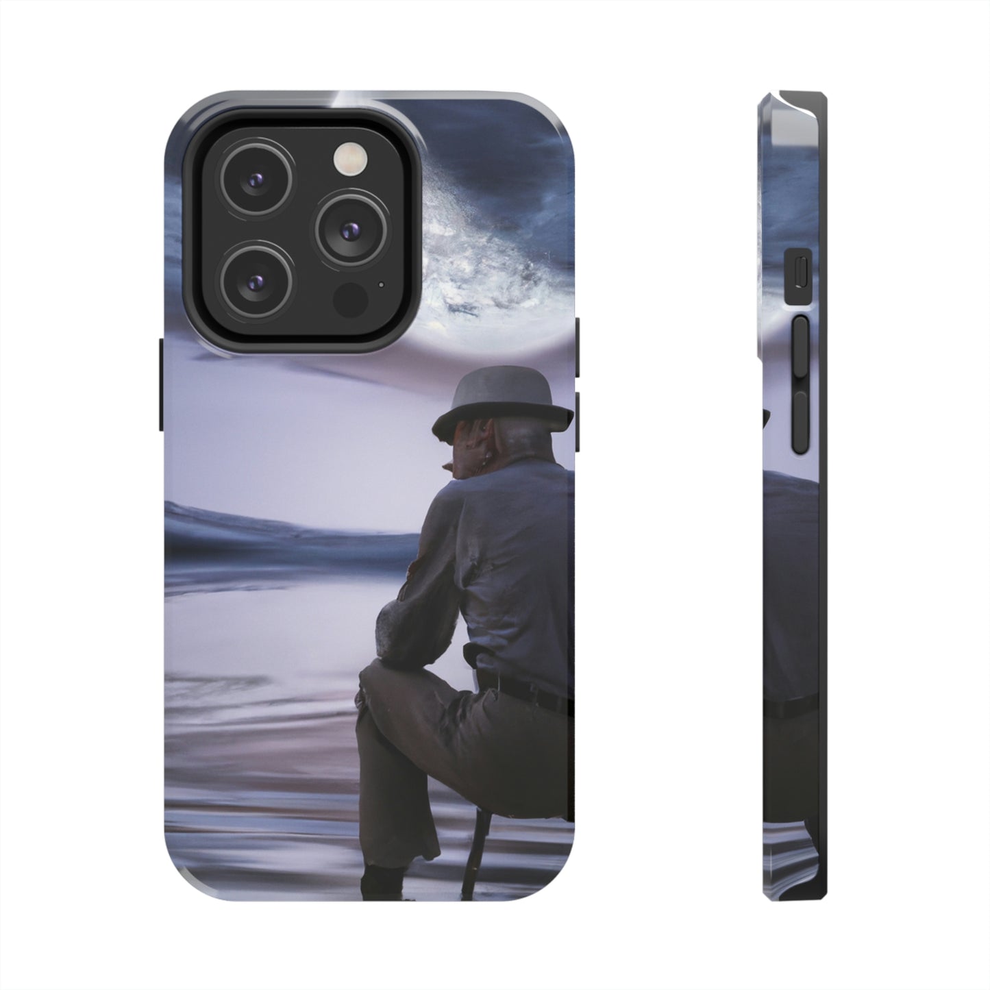 Moonlight Reflections on a Quiet Lake - The Alien Tough Phone Cases