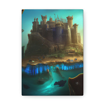 "The Hidden City Beneath the Sea" - The Alien Canva