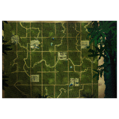 "The Enchanted Forest Map" - The Alien Jigsaw Puzzle