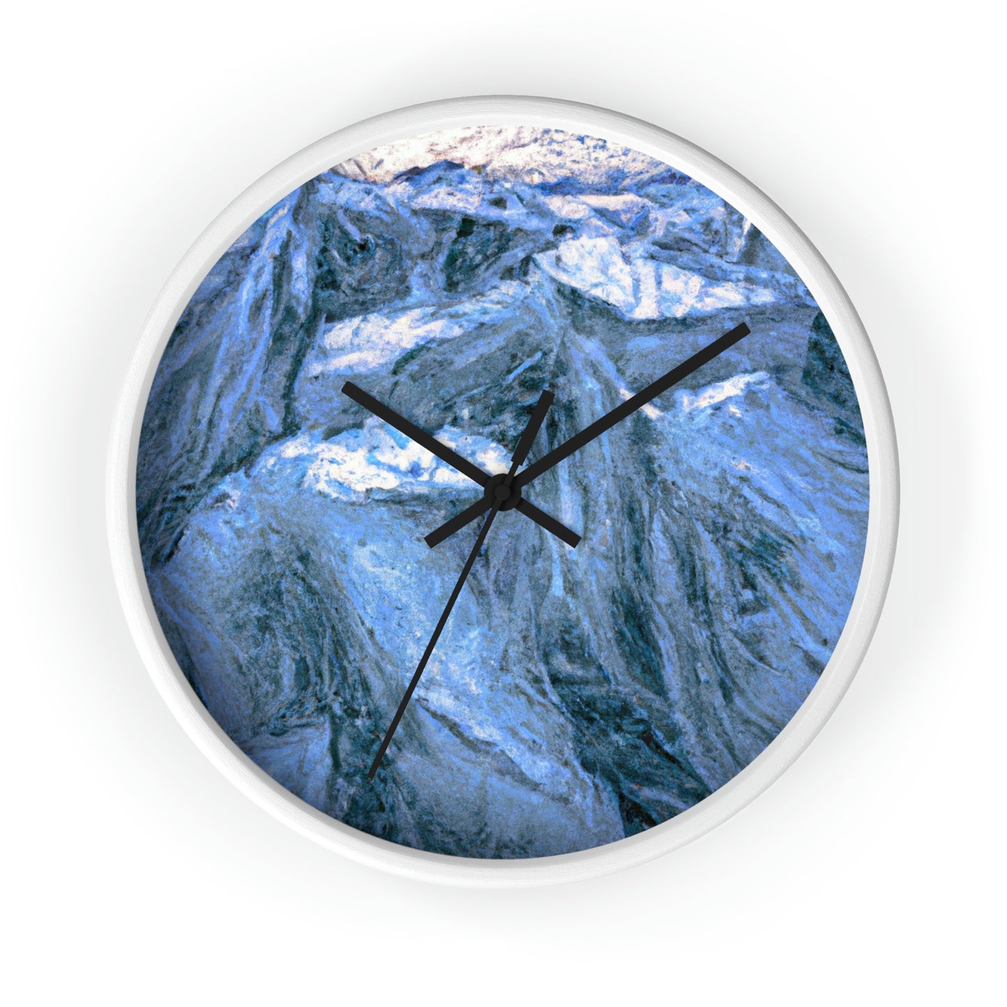 "Frozen Labyrinth" - The Alien Wall Clock