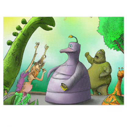 "Intergalactic Zoo Adventures" - The Alien Jigsaw Puzzle