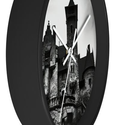 "Castle of Mystifying Secrets: A Haunted Adventure" - The Alien Wall Clock