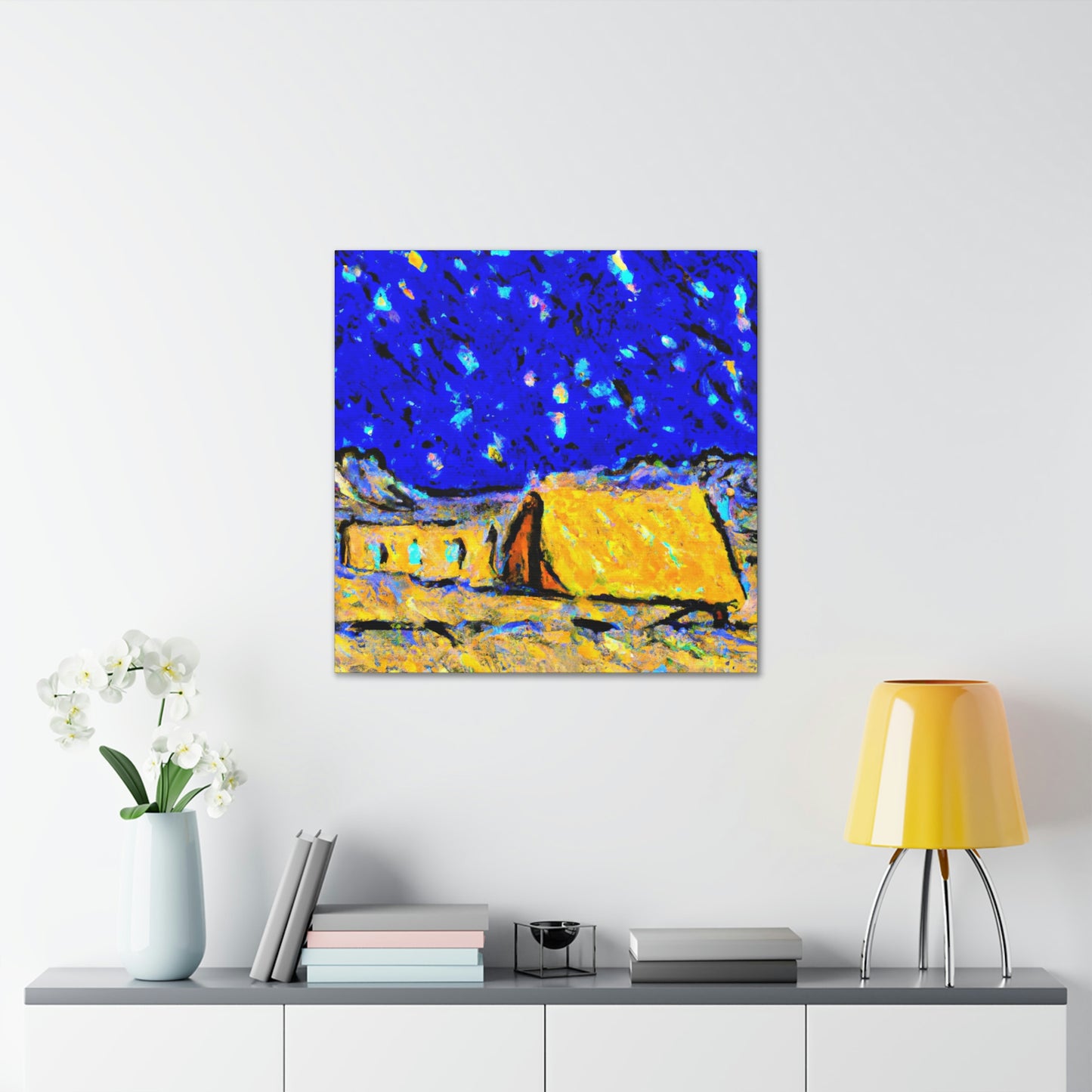 "Enchanted Sands of the Night Sky" - The Alien Canva