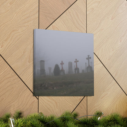 "The Foggy Graveyard" - The Alien Canva