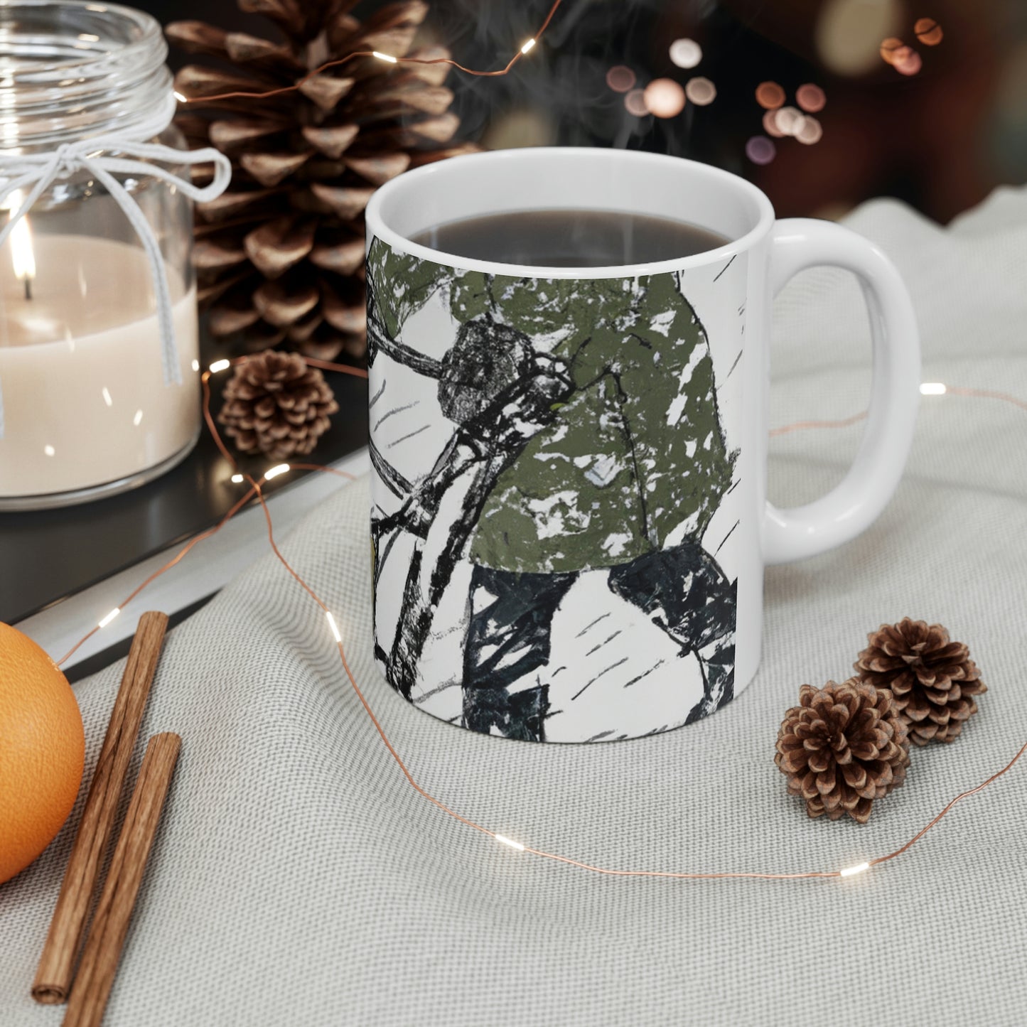 "Struggling Against the Snow" - The Alien Ceramic Mug 11 oz