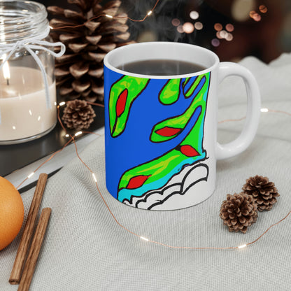 "The Cavernous Everglow" - The Alien Ceramic Mug 11 oz