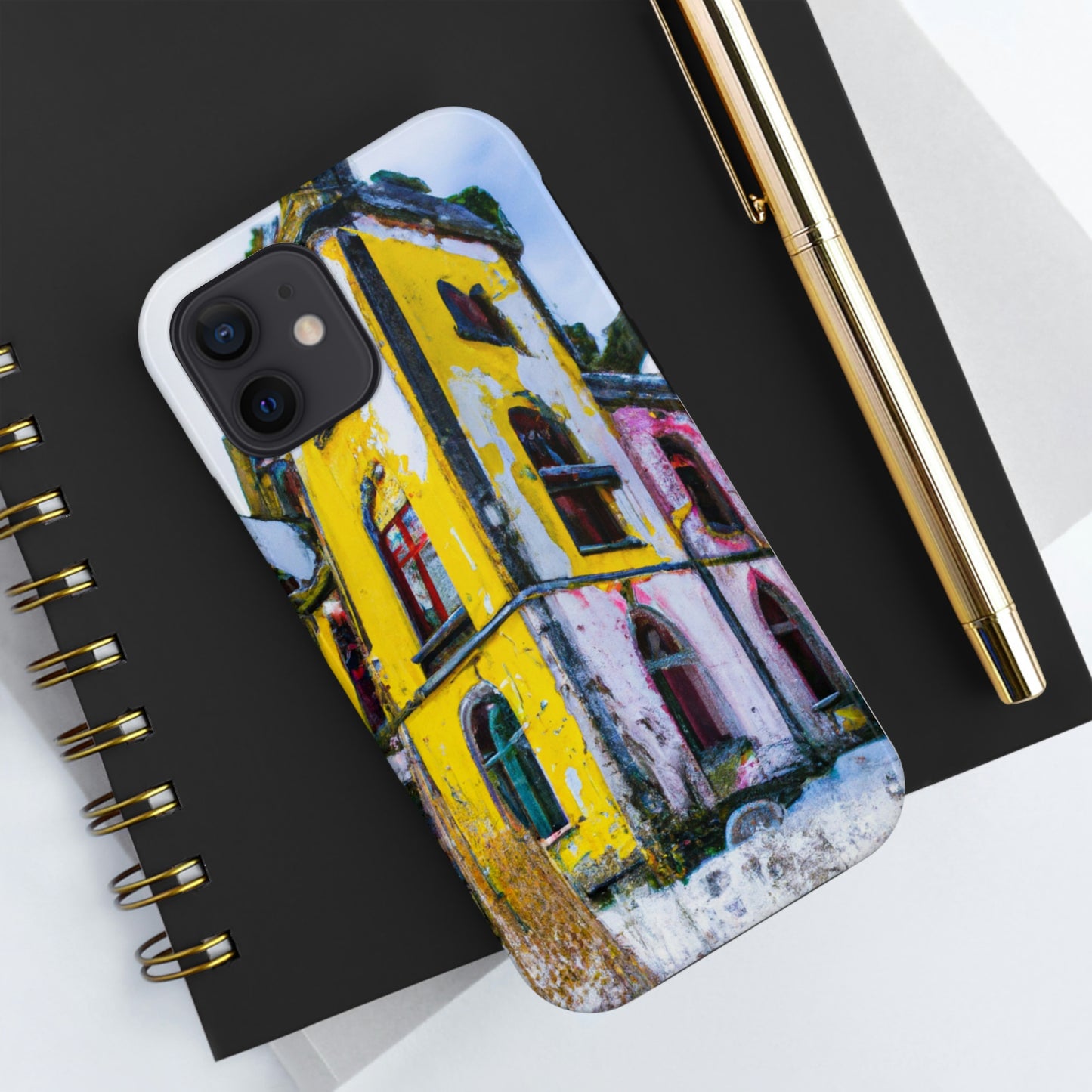 "Schloss aus Schnee und Schatten" - Die Alien Tough Phone Cases