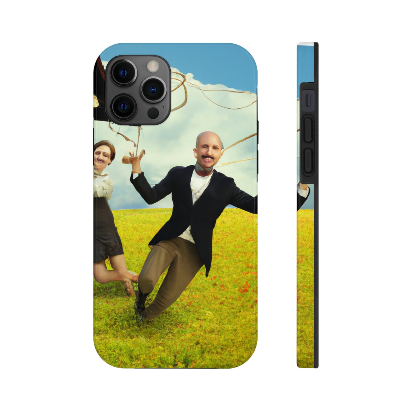 "A Kite Day in the Meadow" - The Alien Tough Phone Cases