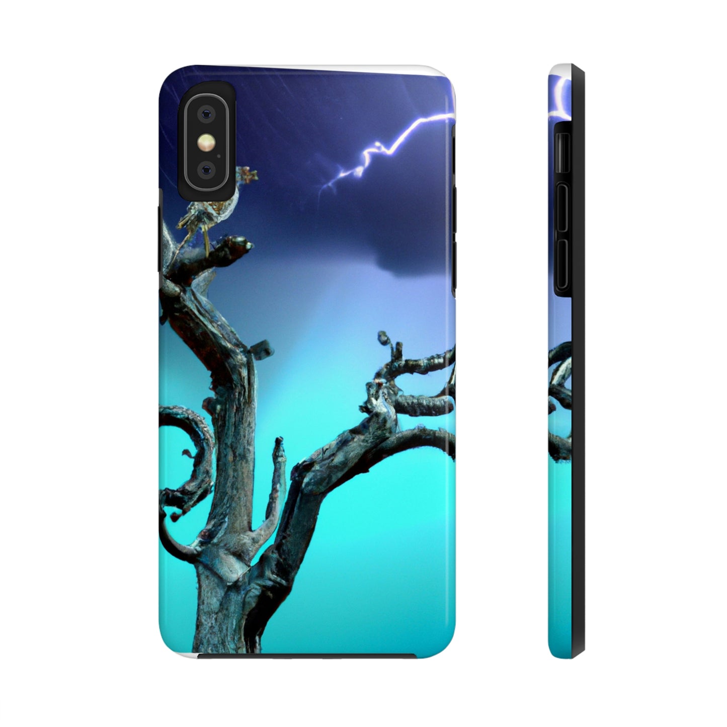 "Alleine gegen den Sturm" - Die Alien Tough Phone Cases