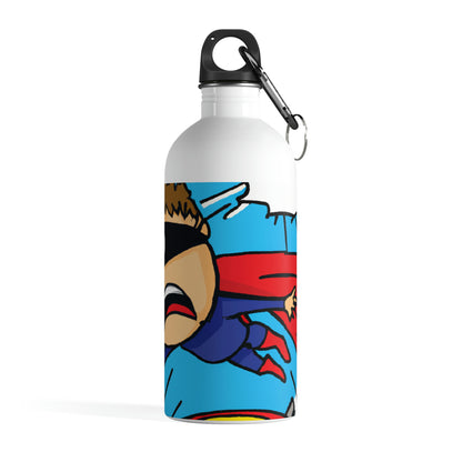 The Terrified Winged Wonder - The Alien Stainless Steel Water Bottle