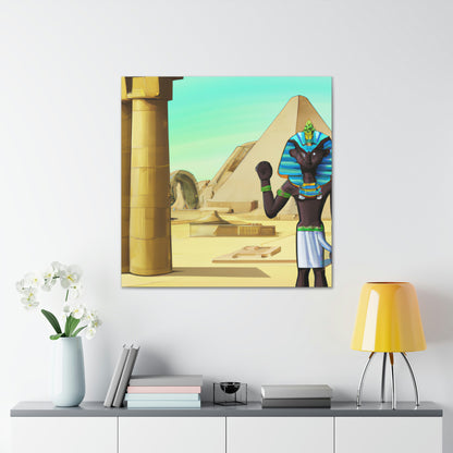 "Chrono-Clashing Pharaohs" - The Alien Canva