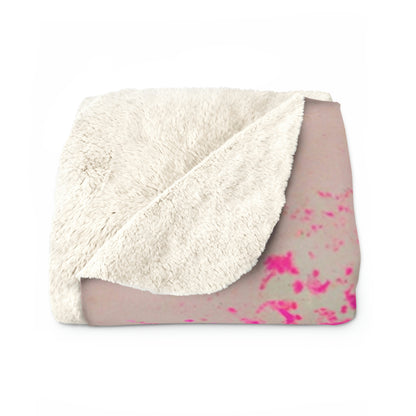 Pink Elephant Galaxies - The Alien Sherpa Fleece Blanket