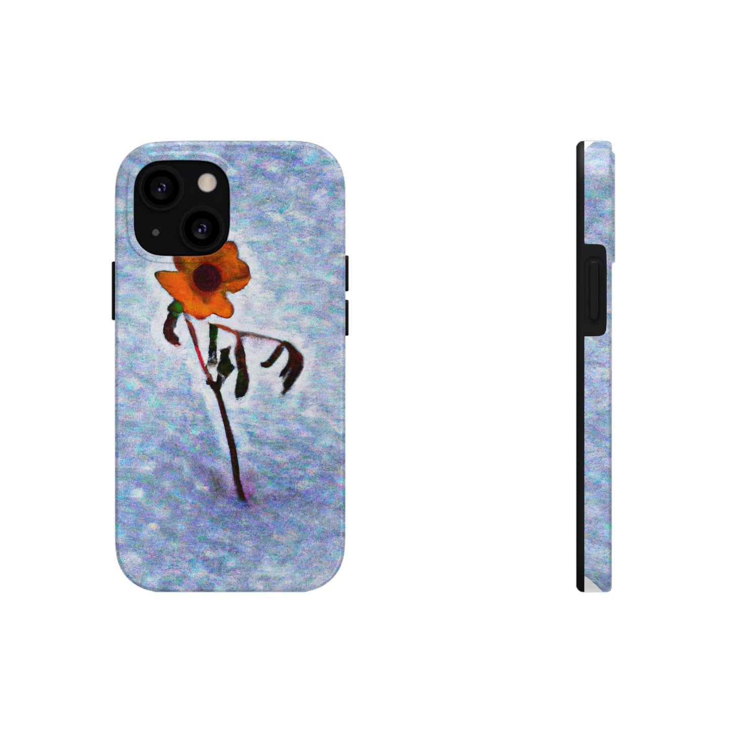 "Eine Blume, die sich weigert zu zittern" - Die Alien Tough Phone Cases