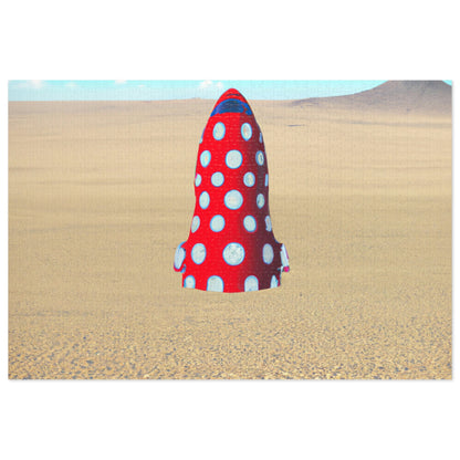 Deserted in the Dust: Stranded Rocket Odyssey - The Alien Jigsaw Puzzle