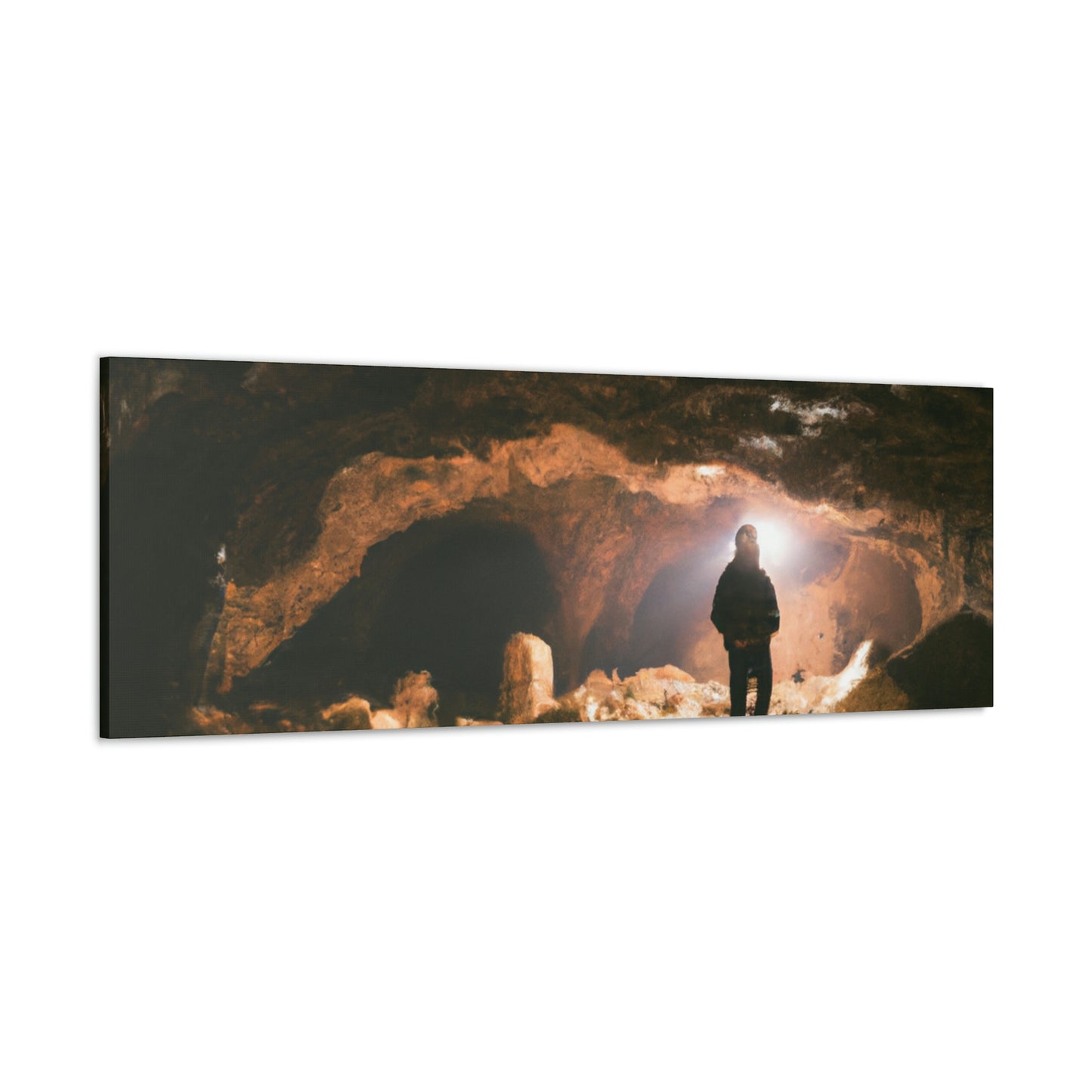 "A Journey into the Unknown: Exploring a Mysterious Underground Cave" - The Alien Canva