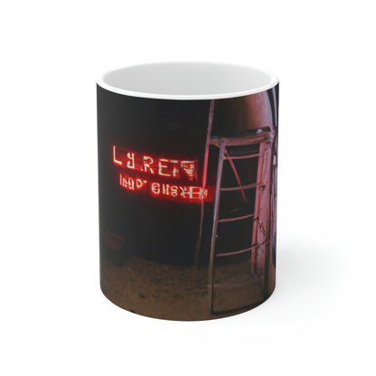 "Break Out of the Subterranean Stronghold" - The Alien Taza de cerámica 11 oz