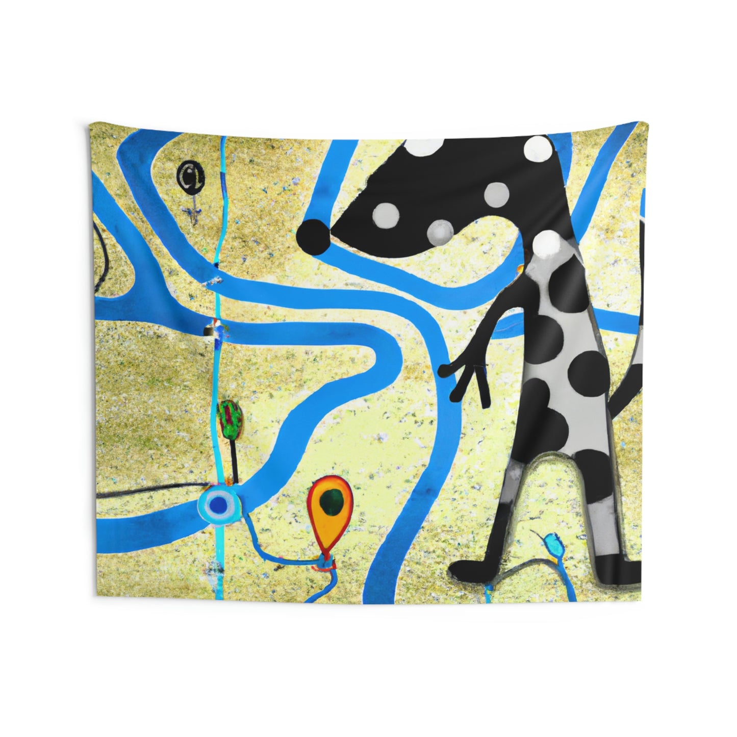 "A Lost Dog's Journey Home" - The Alien Wall Tapestries