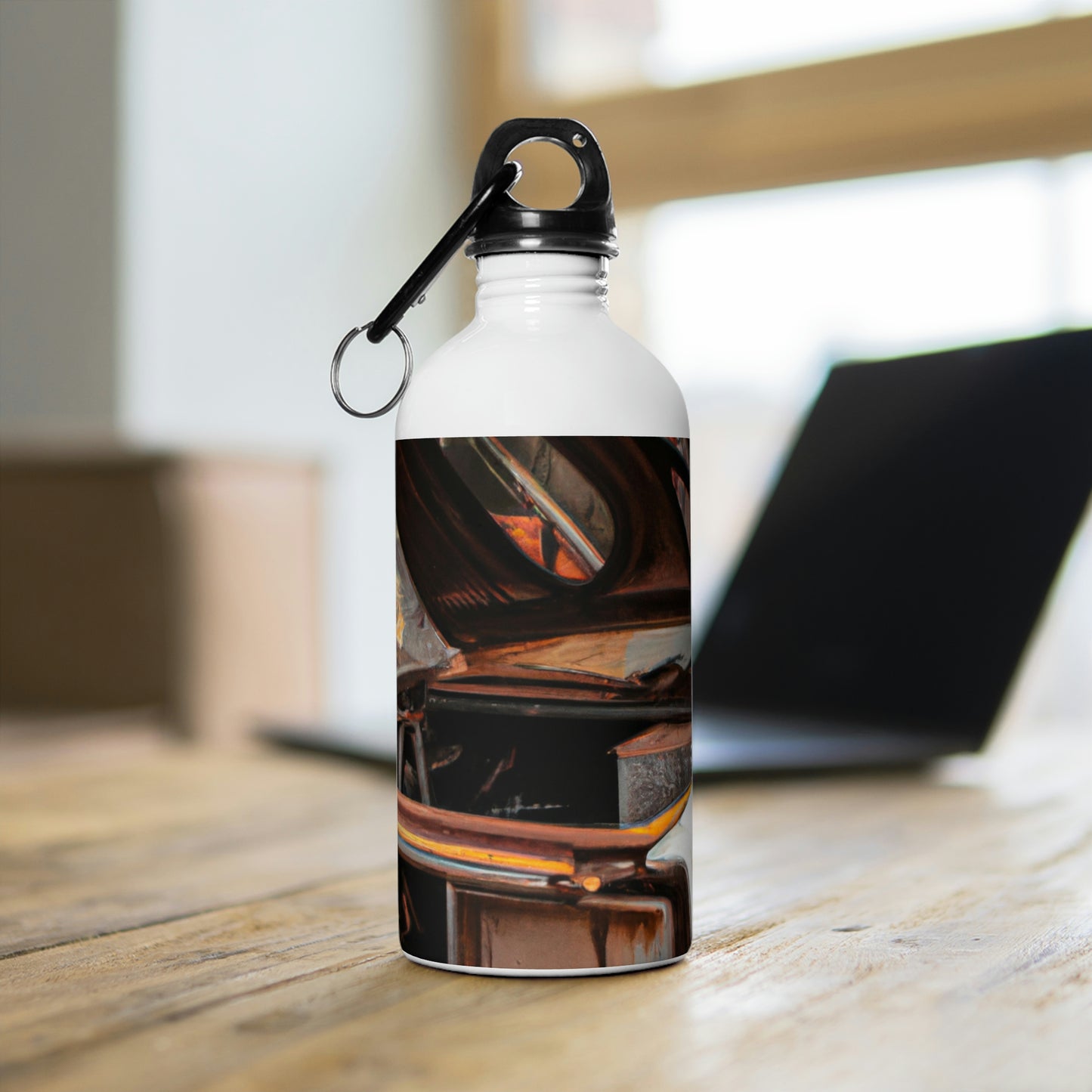 that rebuilds the consciousness of a lost loved one

"Rebuilding Time: A Journey to Remember" - The Alien Stainless Steel Water Bottle