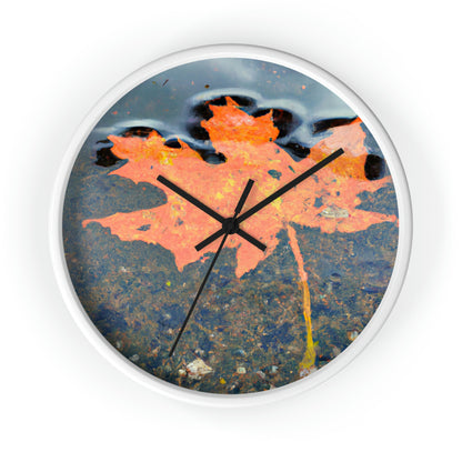 "Autumn Reflections" - The Alien Wall Clock