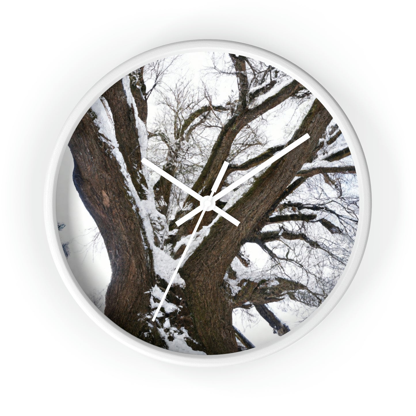 "Winter Wonderland Tree" - The Alien Wall Clock