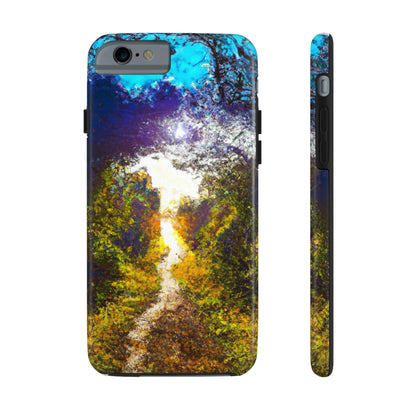 "A Beam of Light on a Forgotten Path" - The Alien Tough Phone Cases