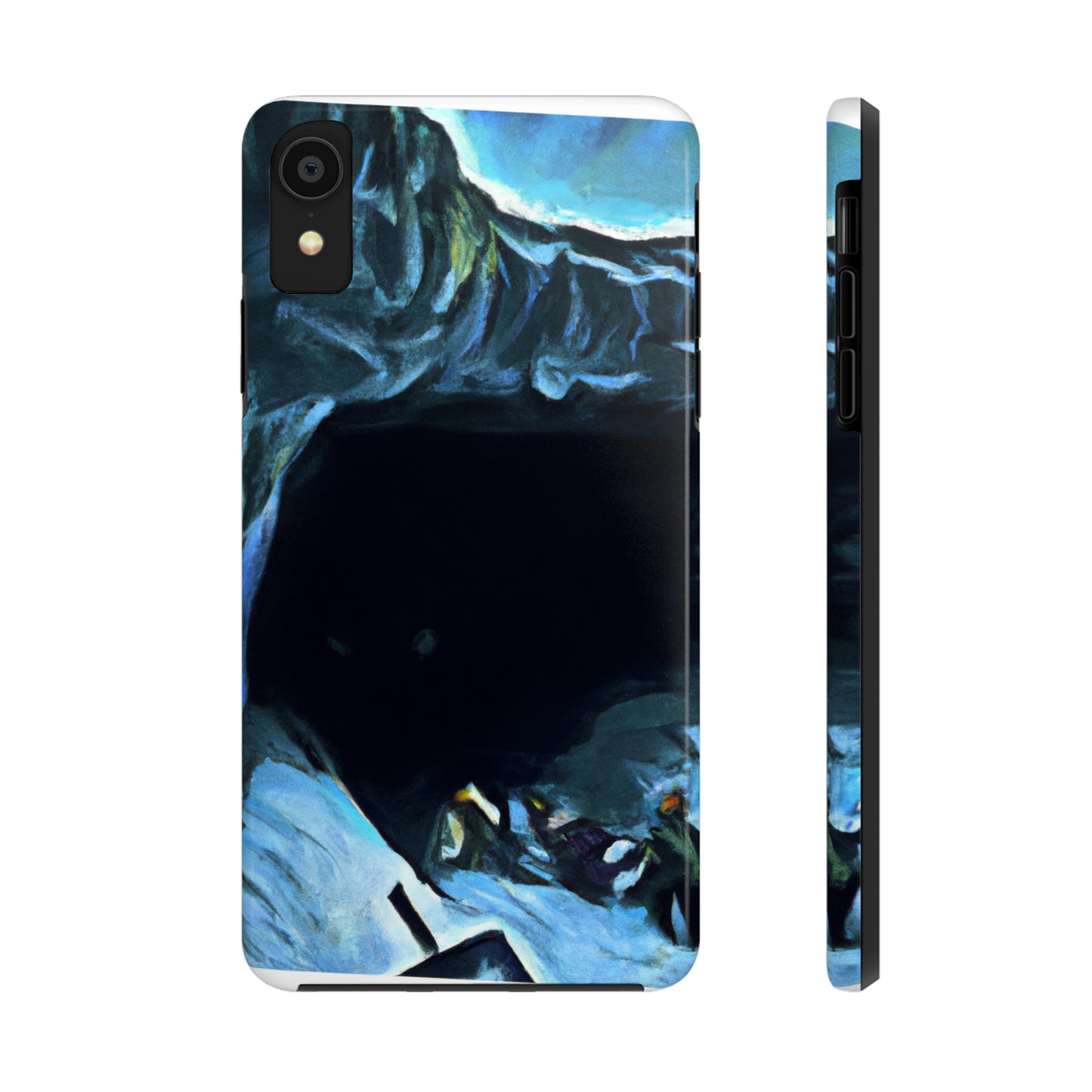 "Flucht aus den eisigen Tiefen" - Die Alien Tough Phone Cases