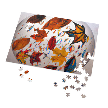 "Autumn in a Glass Globe" - The Alien Jigsaw Puzzle