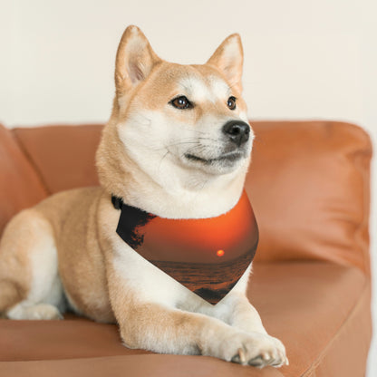 "Soñando con el destino" - El collar de bandana para mascota alienígena