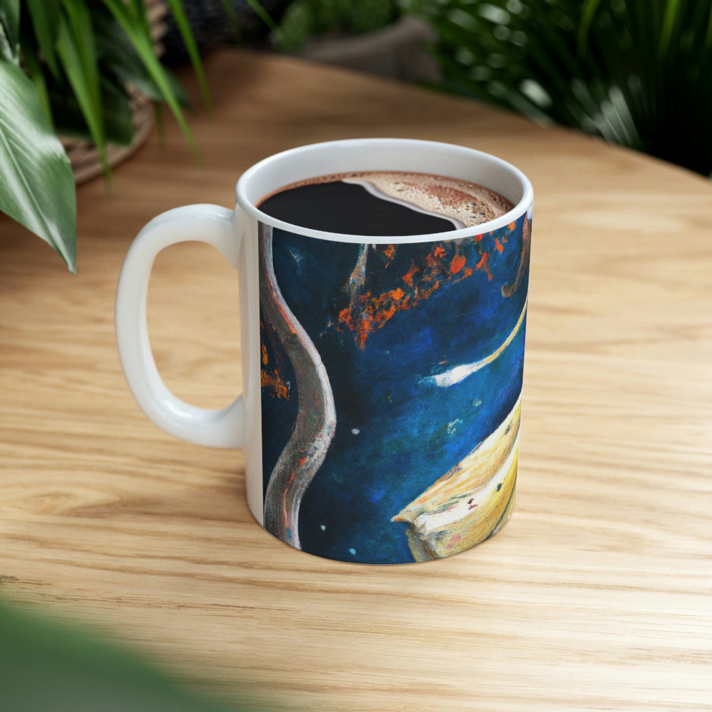 "A Starlight Ballerina" - The Alien Taza de cerámica 11 oz