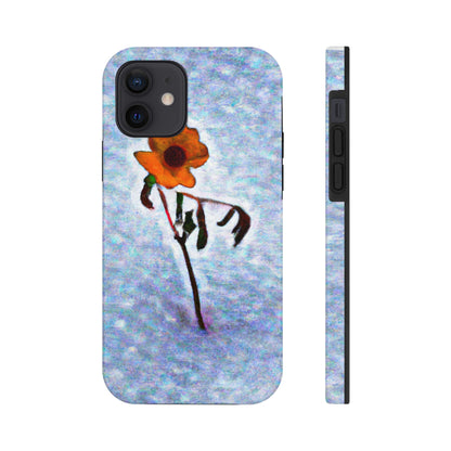 "Eine Blume, die sich weigert zu zittern" - Die Alien Tough Phone Cases