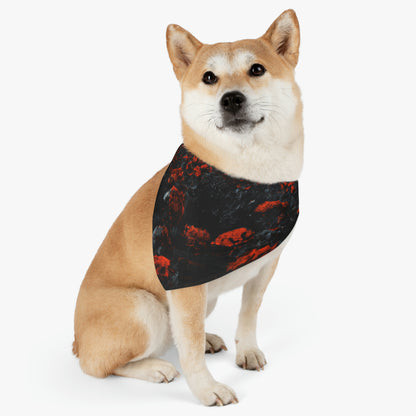 "Inferno of Blossoms" - Das Alien Pet Bandana Halsband