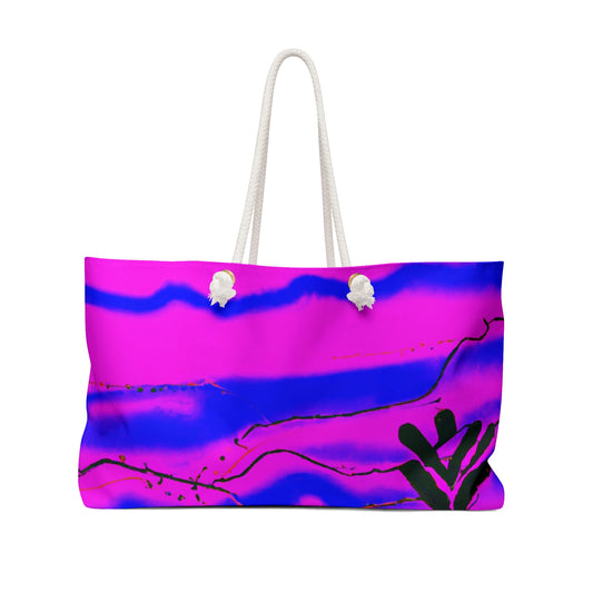 "Glow of the Neon Sea" - The Alien Weekender Bag