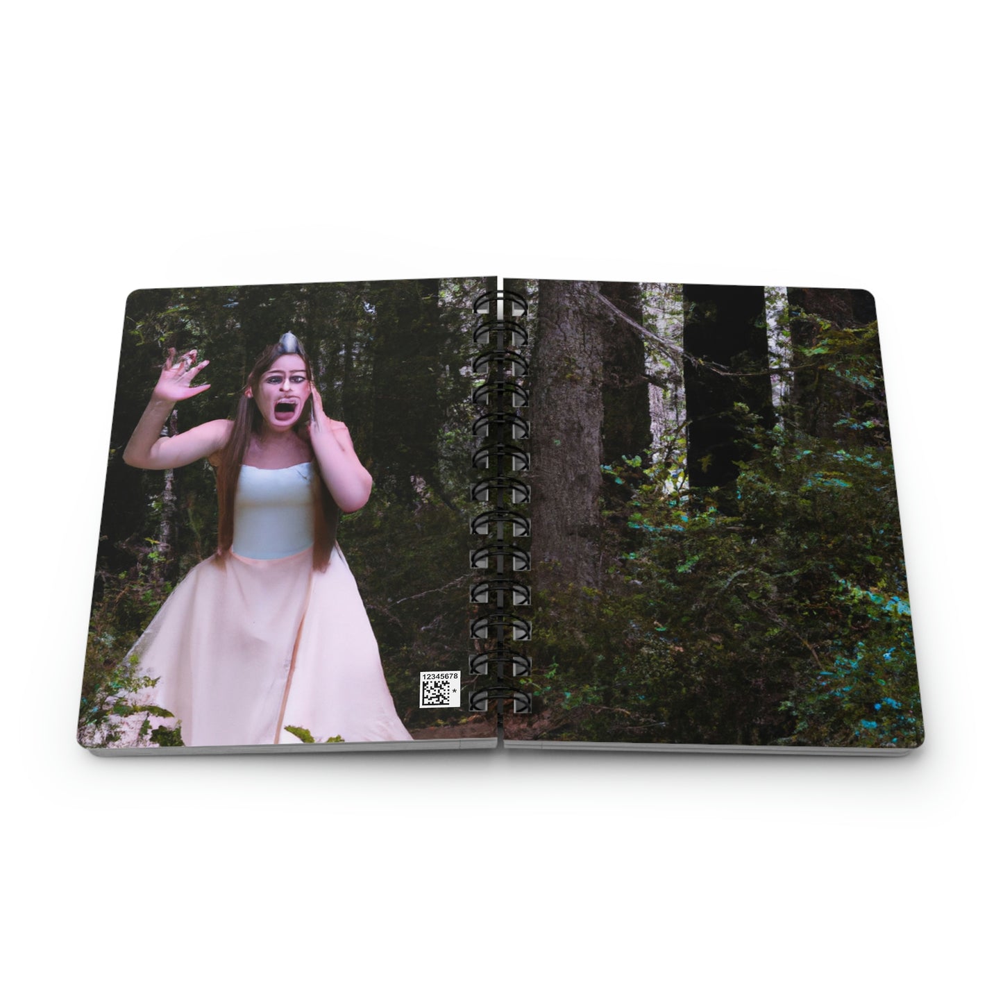 Lost Princess and the Dense Forest Tiara - The Alien Cuaderno encuadernado en espiral