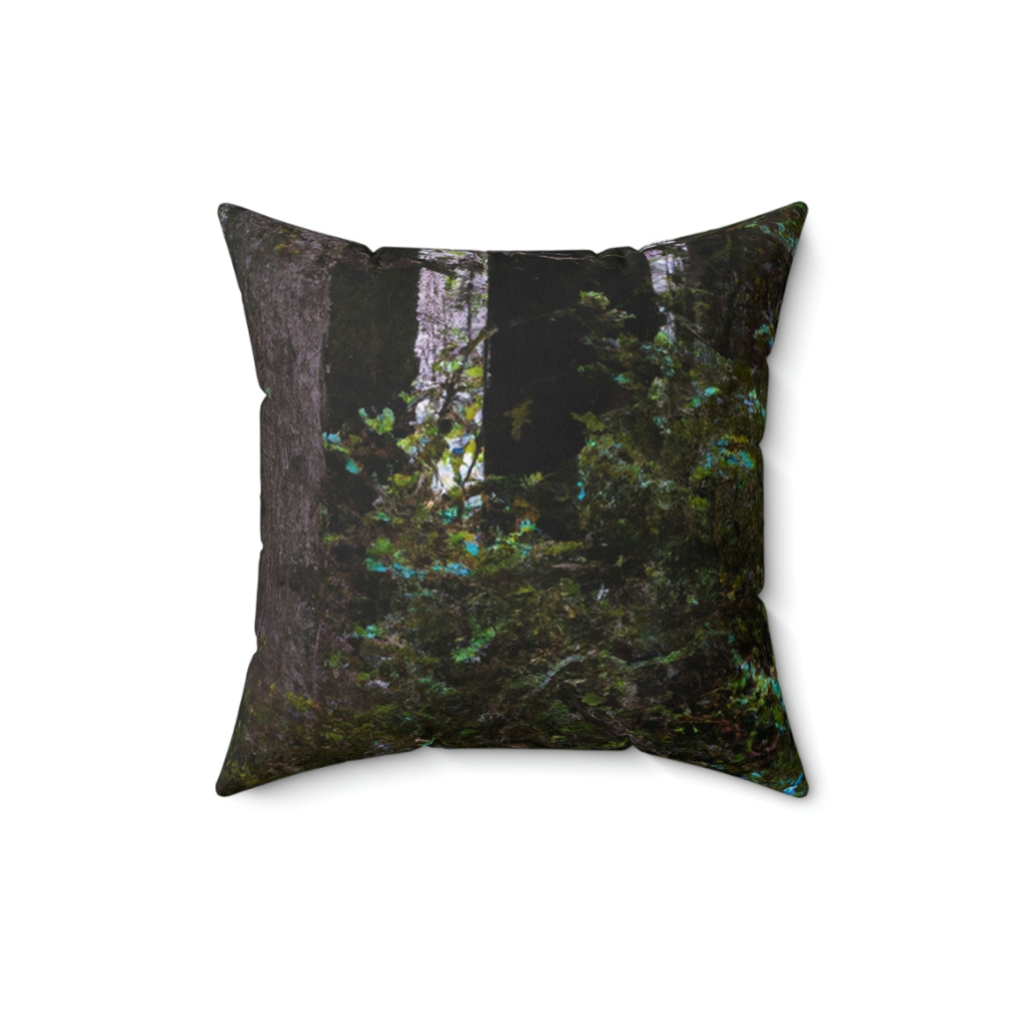 Lost Princess and the Dense Forest Tiara - The Alien Square Pillow