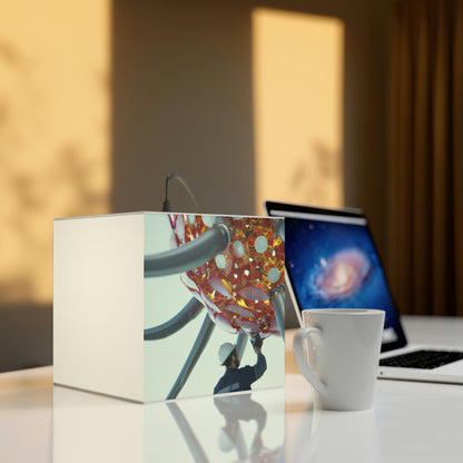 "Robotic Flower Power" - Die Alien Light Cube Lampe