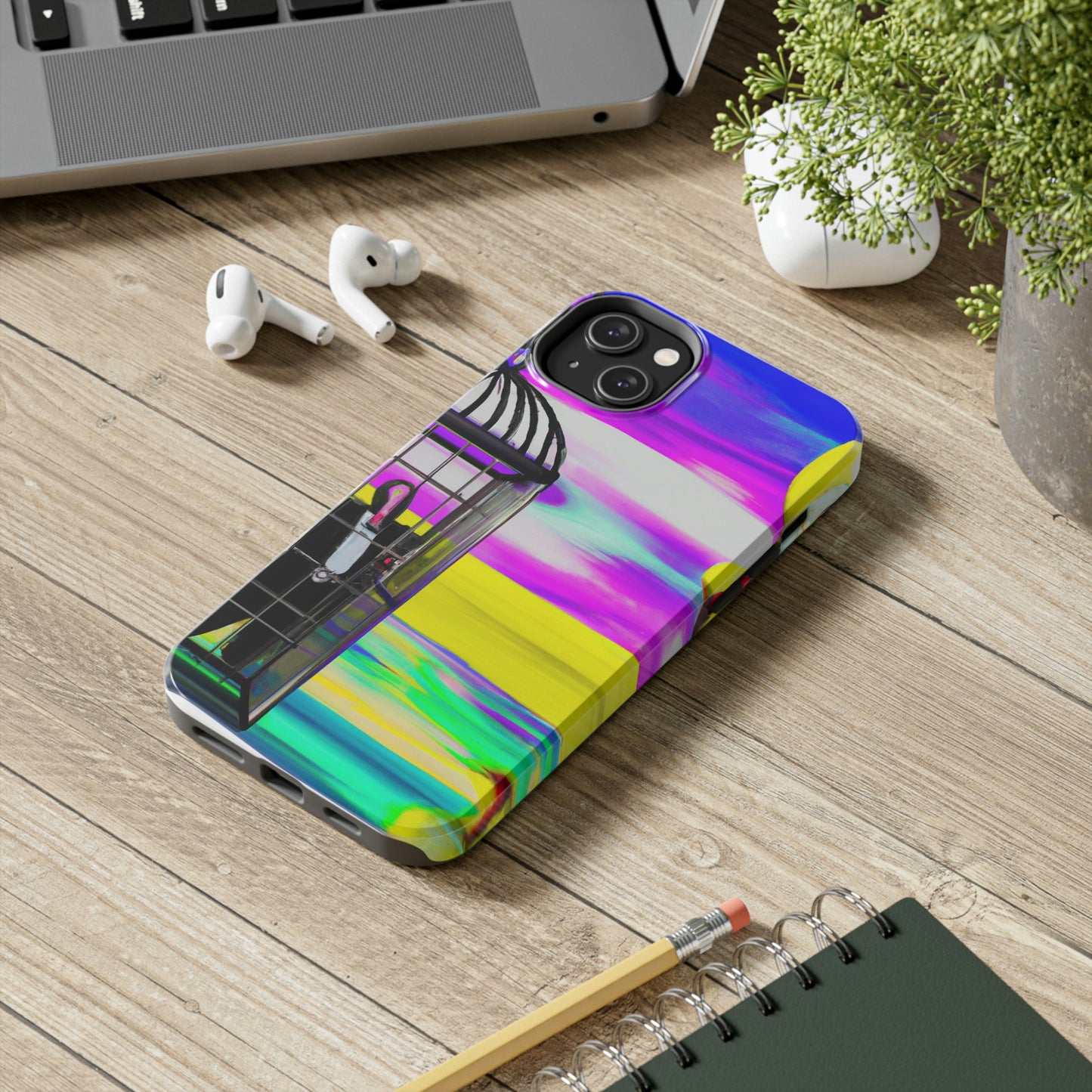 "Ein Gefängnis der brillanten Farben" - Die Alien Tough Phone Cases